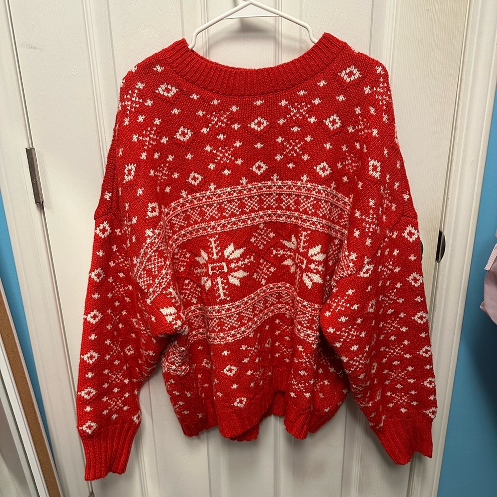 AE Chunky Holiday Sweater